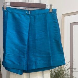 NWT Julia Amory Kelly Shorts in Peacock